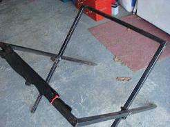 A Fold Up Kart Stand